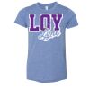 3413Y Youth Extra Soft Tri-blend Tee Thumbnail